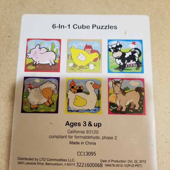 Wood puzzles set of 2 - Picture 6 of 7